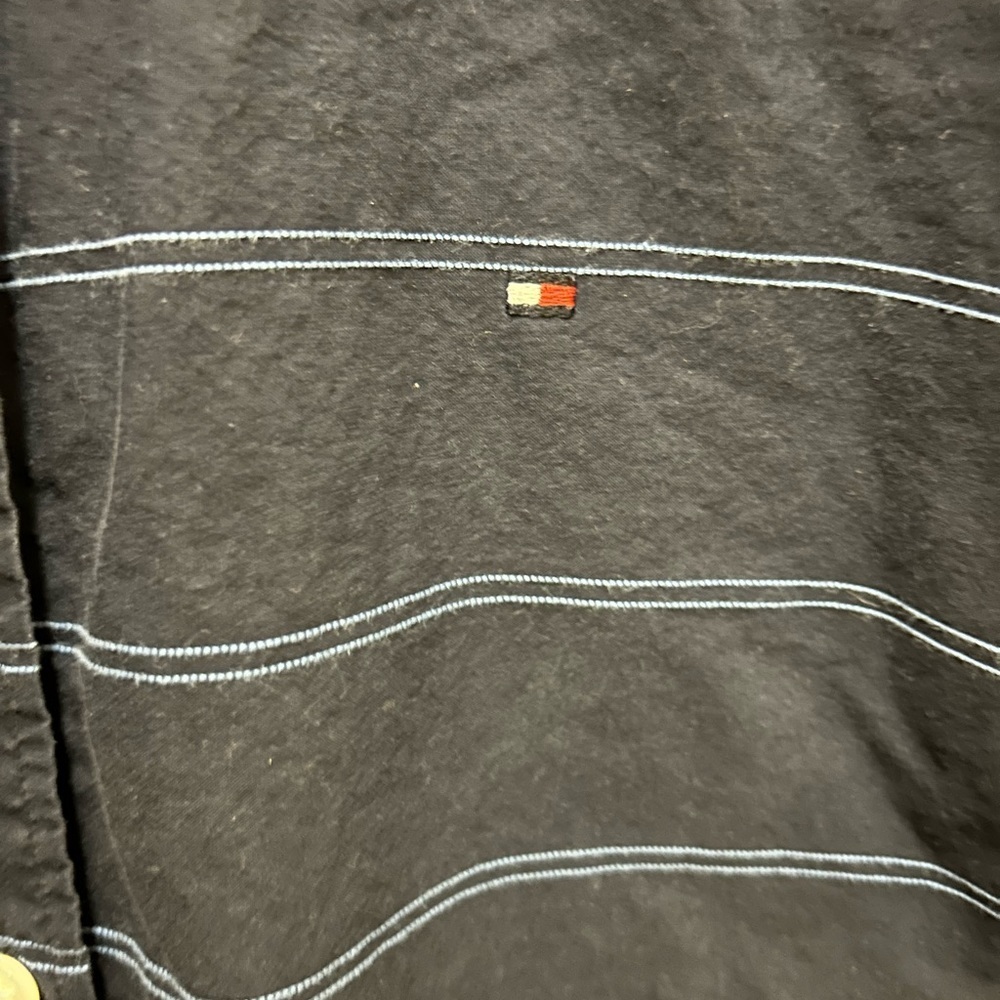 Tommy Hilfiger Button Down Dress Shirt Sz XL - Picture 2 of 7